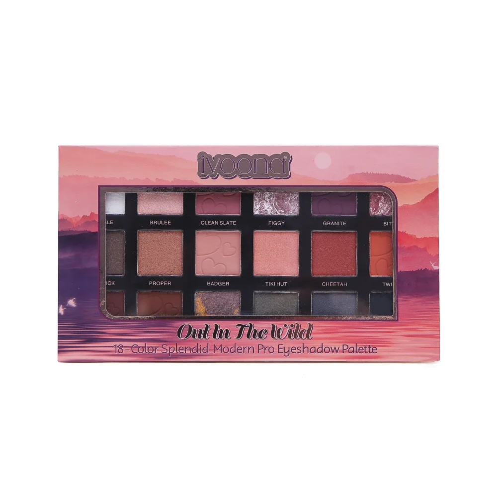 IVOONA 18 Color Splendid Modern Pro Eyeshadow Palette - Image 2