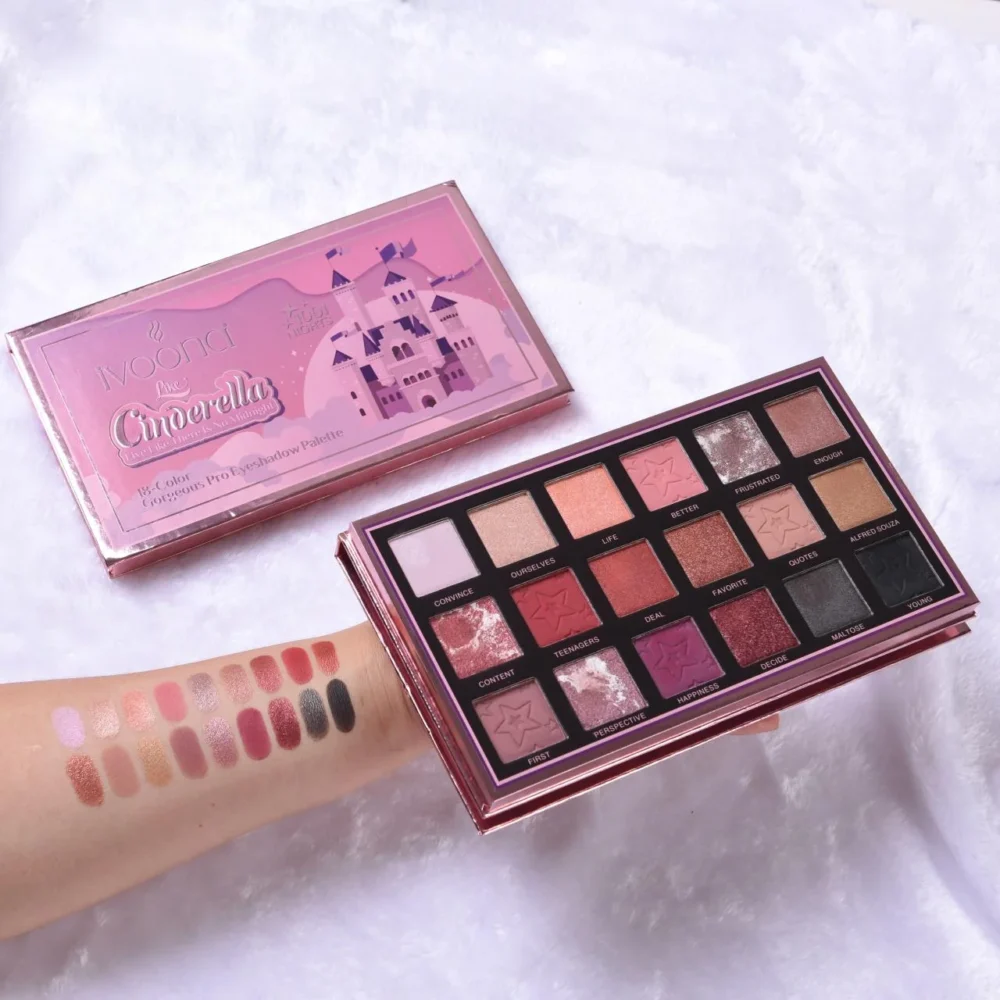 IVOONA 18-Color Gorgeous Pro Eyeshadow Palette